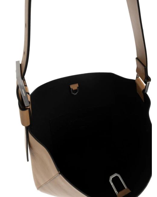 AllSaints White Luna Shoulder Bag