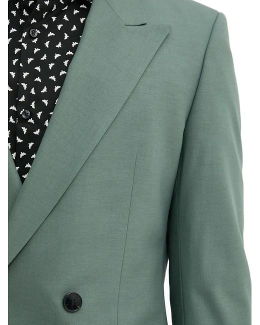 HUGO Doppelreihiges Sakko mit steigendem Revers in Green für Herren