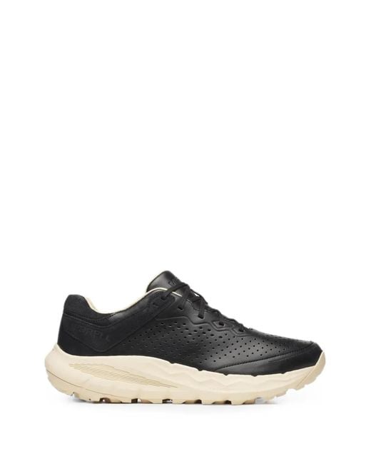 Merrell White Nova 4 Traveller Perforated Sneakers for men