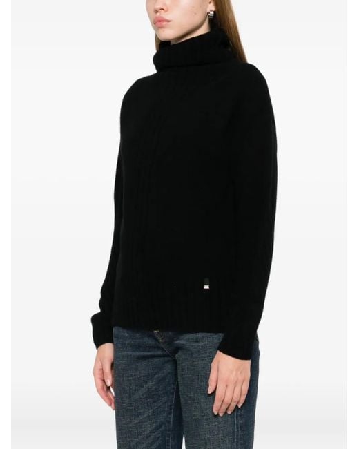 Herno Black Wool Jumper