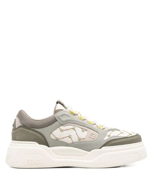 Fendi White Sneakers Force for men