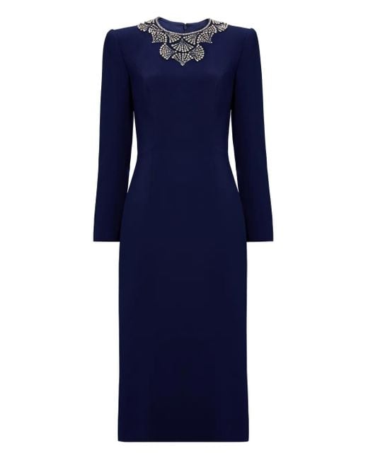 Jenny Packham Blue Noa Dress