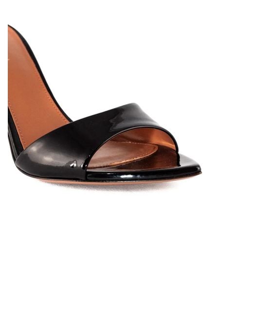 Castagna Black Alixia Stiletto Sandals