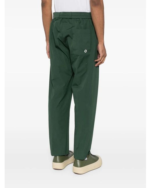 Craig Green Green Cotton Tapered Trousers for men
