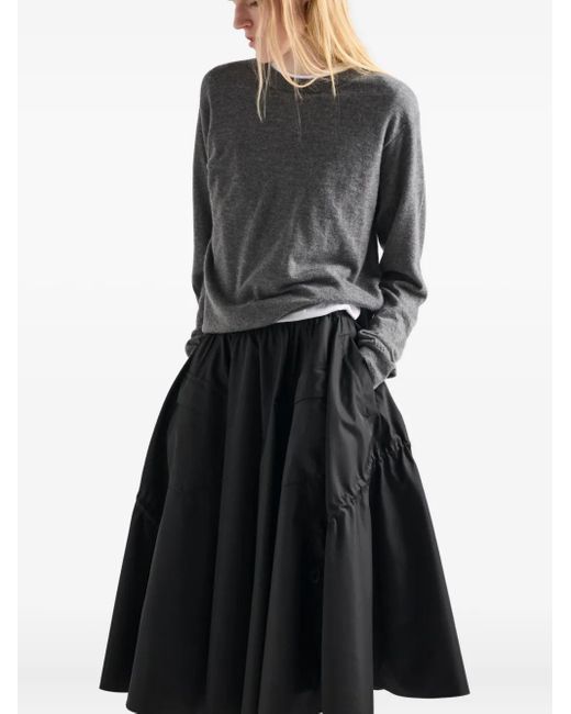 Prada パッチポケット スカート Black