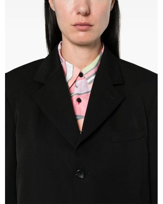 Blazer Con Botones Comme des Garçons de color Black