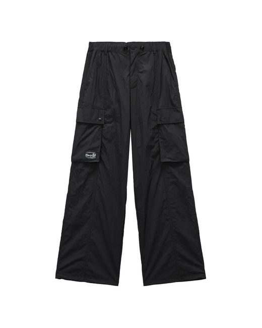 Pantalones Cargo Con Parche Del Logo Chocoolate de color White