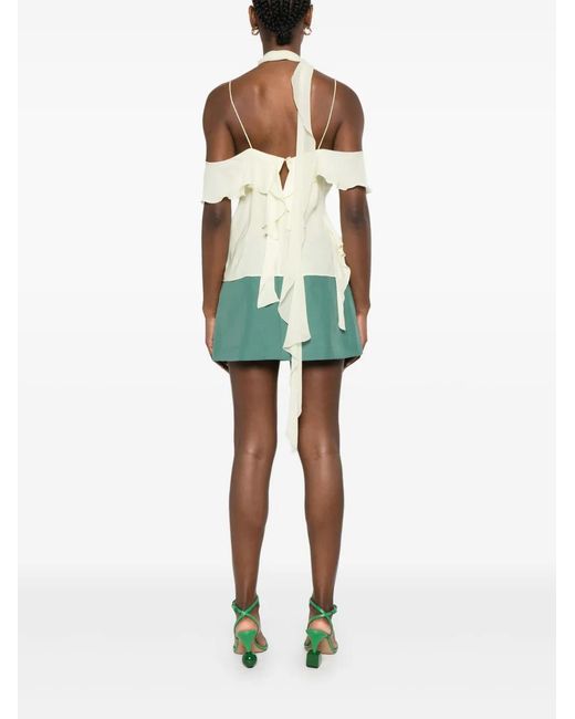 Dorothee Schumacher White Ruffled Top