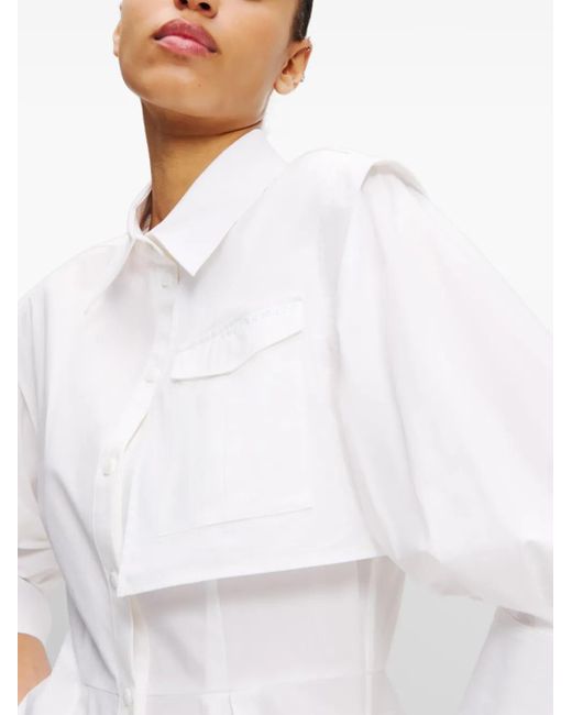 Karl Lagerfeld カーゴポケット ドレス White
