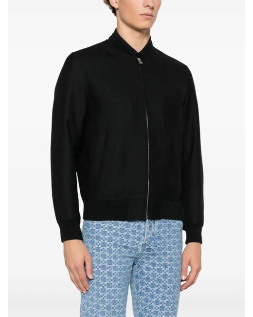 Sandro Black Zip-Up Jacket for men