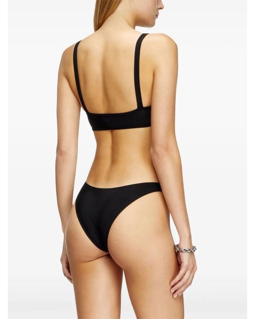 DIESEL Black Bunchy-Utlt Bikini Bottoms