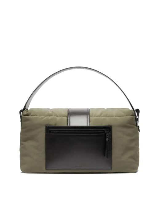 Jacquemus Black The Bambino Logo Messenger Bag for men