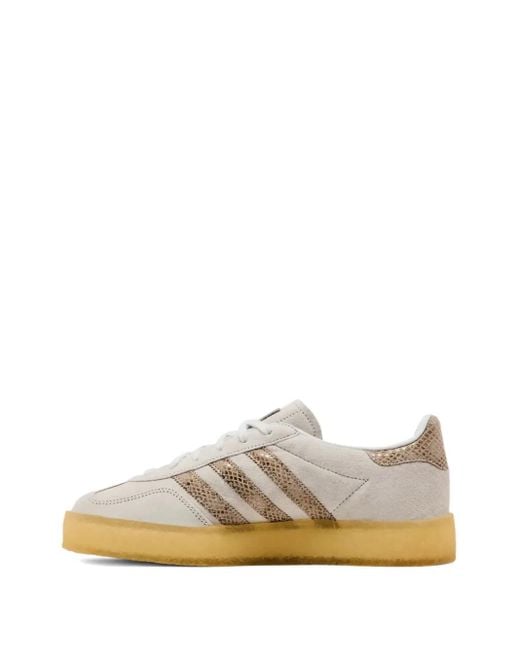 Adidas White X Clarks 8Th Street Gazelle Indoor "Ronnie Fieg Molecule Exclusive" Sneakers for men