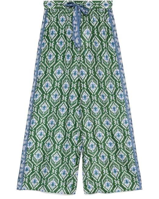 Zimmermann Green Wylie Trousers