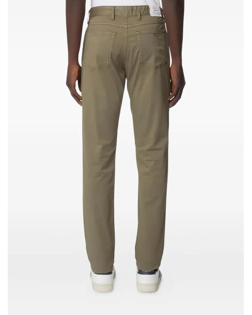 Pantaloni Con Cinque Tasche di Paul & Shark in Green da Uomo