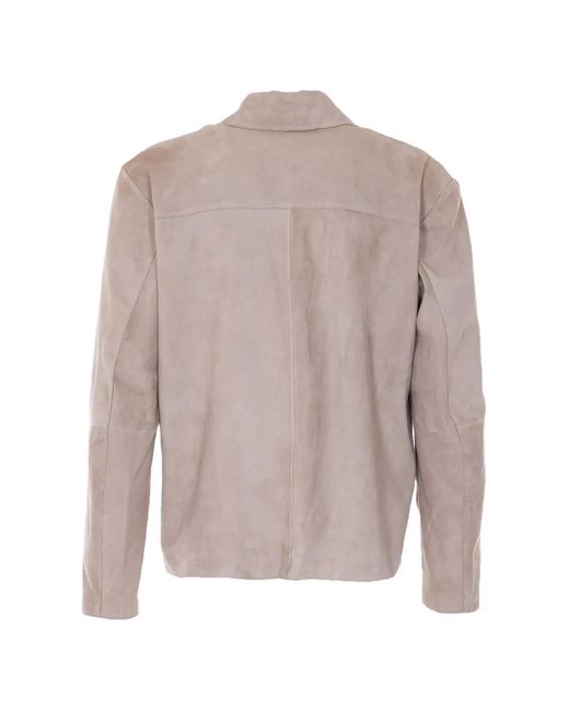 Arma Pink Hardin Zip-Up Bomber Jacket for men