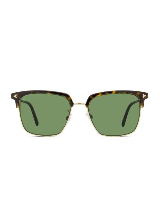 Bally Green Square-Frame Sunglasses for men