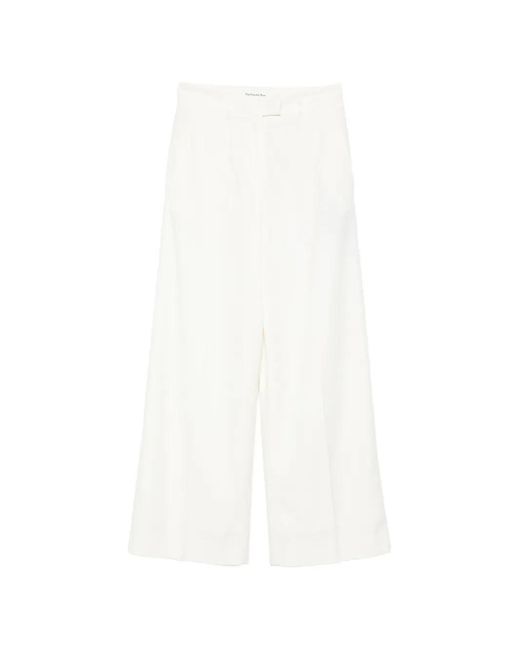 Frankie Shop White Brickell Trousers
