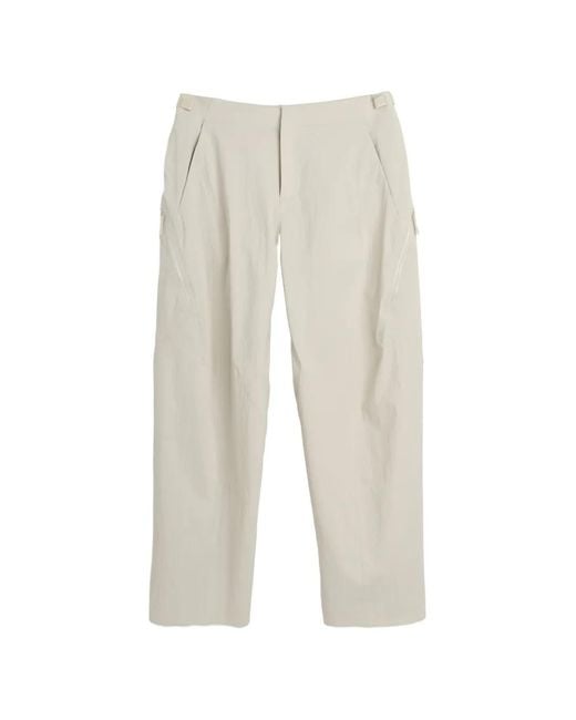 Veilance White Spere Cargo Pants for men