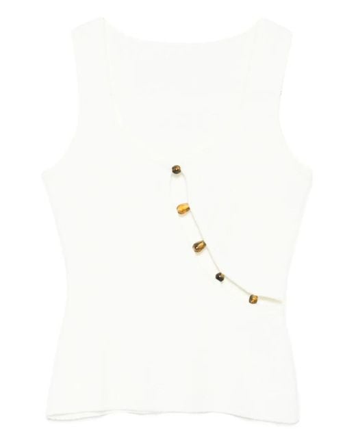 Sir White Chiara Tank Top