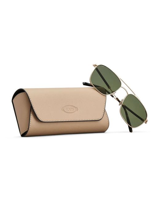 Tod's Green Square-Frame Sunglasses for men
