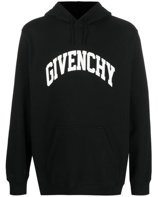 メンズ Givenchy ロゴ パーカー Black