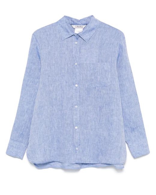 Max Mara Elise シャツ Blue