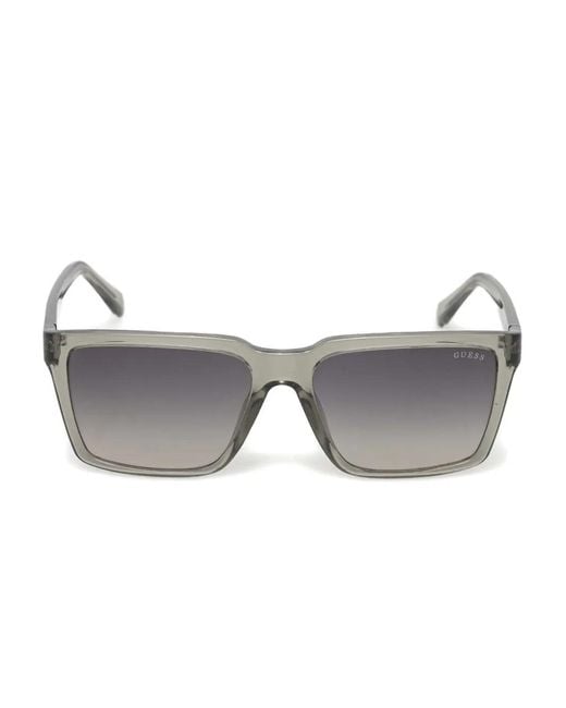 GUESS EYEWEAR Gray Square-Frame Sunglasses