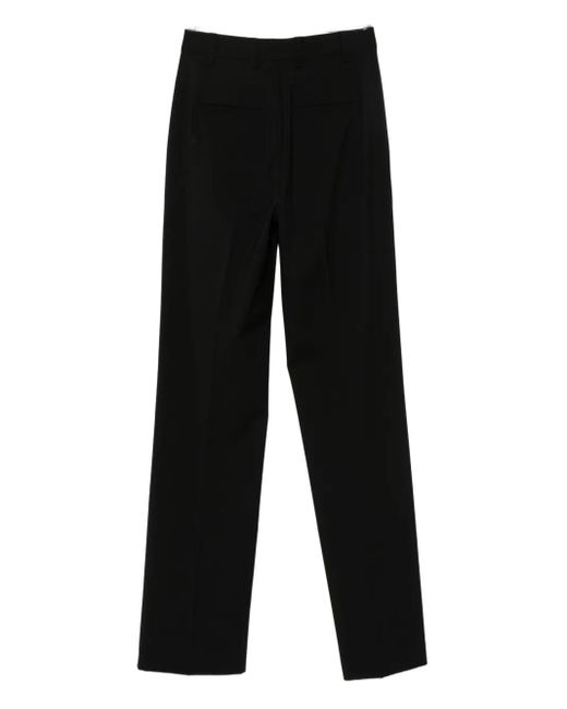 GIUSEPPE DI MORABITO Black Pleated Trousers