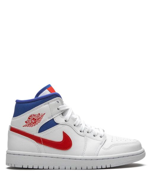 Nike White Air 1 Mid "Usa" Sneakers