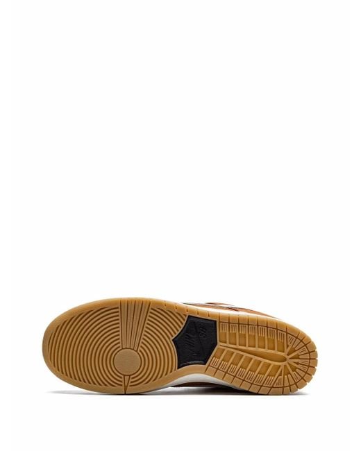 Nike Brown Sb Dunk Low Pro Iso "Dark Russet" Sneakers