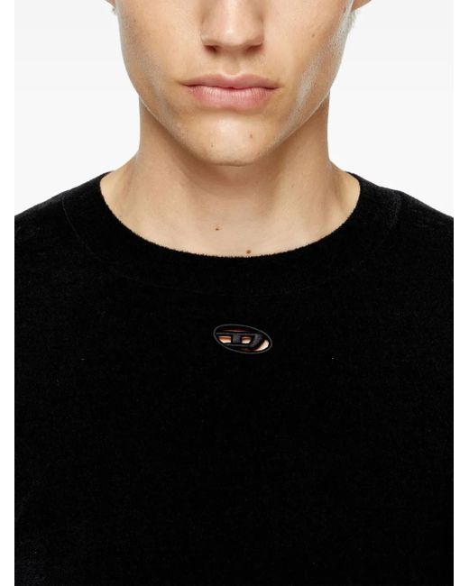 DIESEL Black Vieri Sweater for men