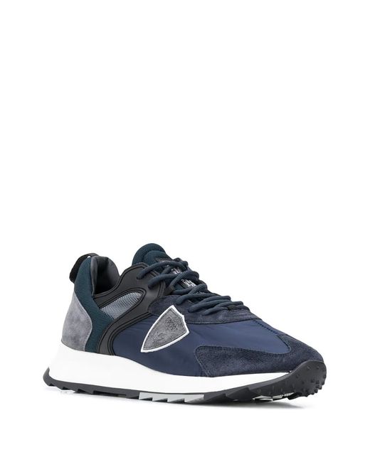 Philippe Model Blue Low-Top Sneakers for men