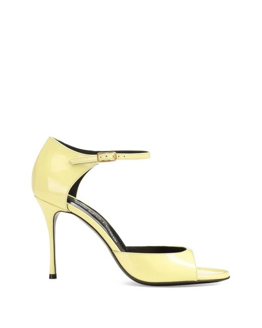 Sergio Rossi Metallic Godiva Sandals