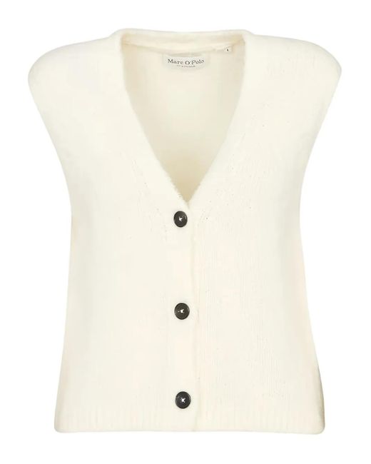 Gilet di Marc O' Polo in Natural