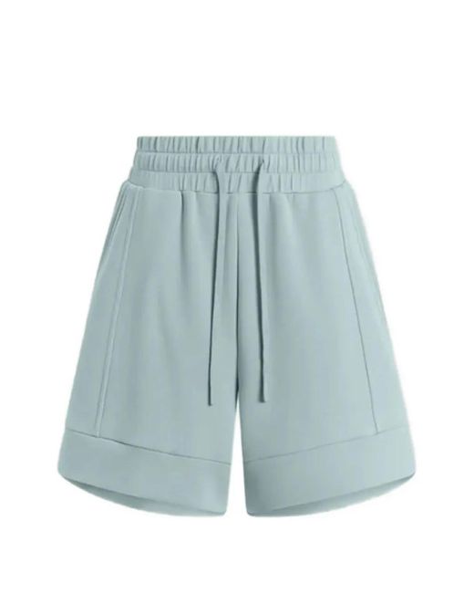 Varley Blue Atrium Drawstring Shorts