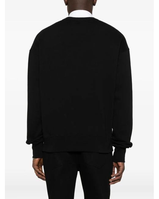 Alexander McQueen Sweatshirt mit Motten-Motiv in Black für Herren