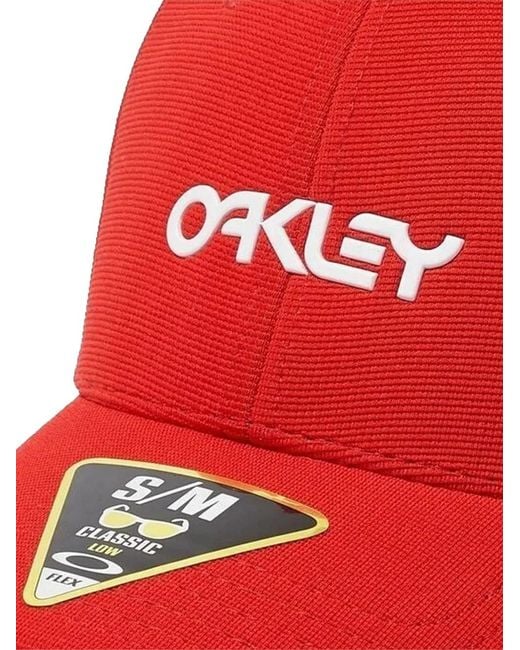 Oakley Red Six-Panel Cap for men