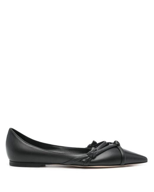 Jimmy Choo Black Love Ballet Flats