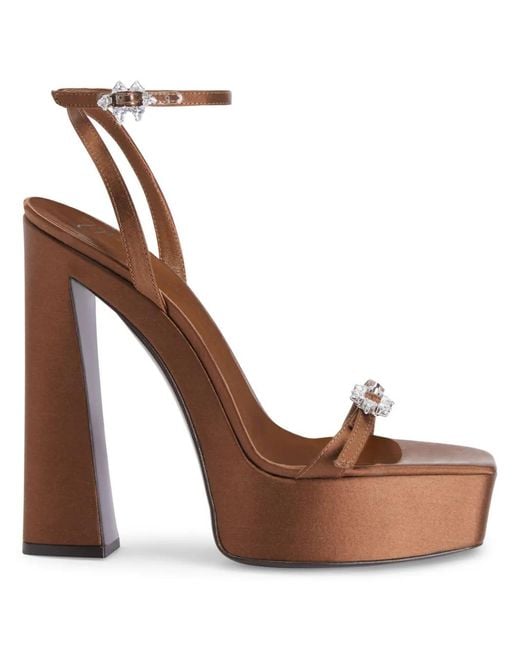 Giuseppe Zanotti Brown Himari Sandals