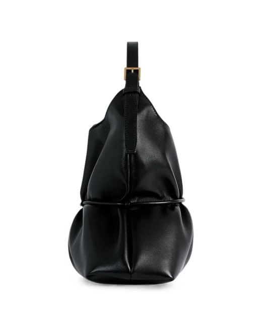 Balmain Black Sphynx Medium Bag