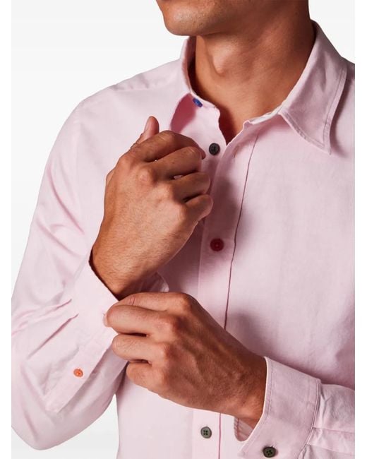 Paul Smith Pink Button-Up Shirt for men