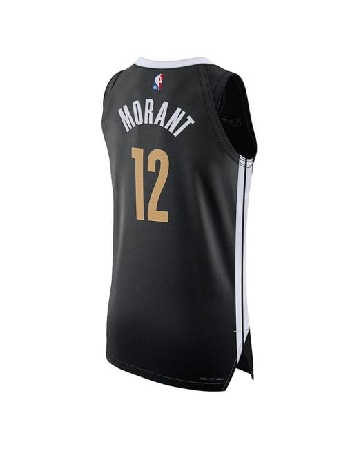 Nike Black Memphis Grizzlies City Edition Jersey Tank Top for men