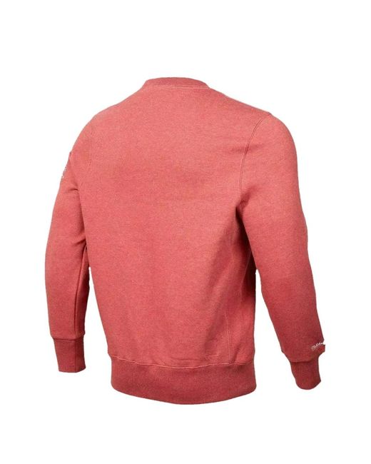 Mitchell & Ness Red Mls Playoff Win Crew Sweater for men