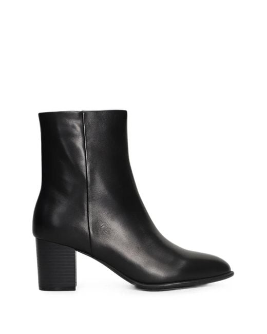 Bibi Lou Black North Block-Heel Ankle Boots