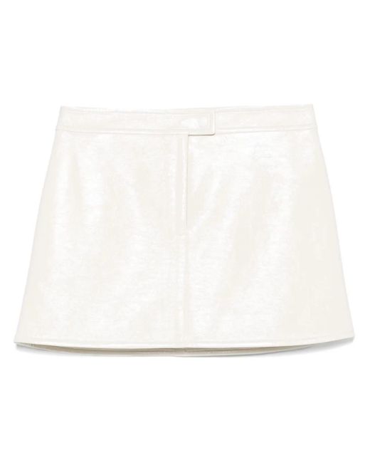 Courreges Reedition ミニスカート White