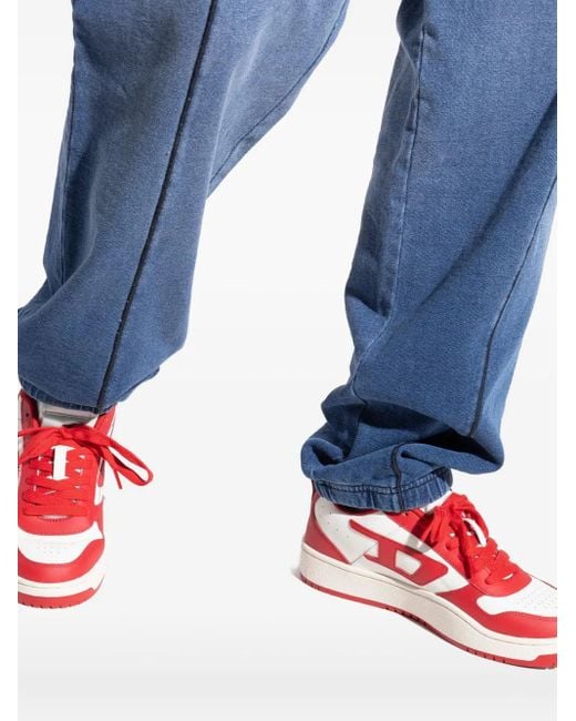 DIESEL S-Ukiyo Sneakers mit Logo in Red für Herren