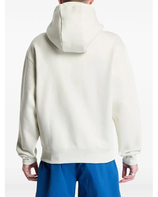 Nike White Hoodie Acg Tuff Fleece for men