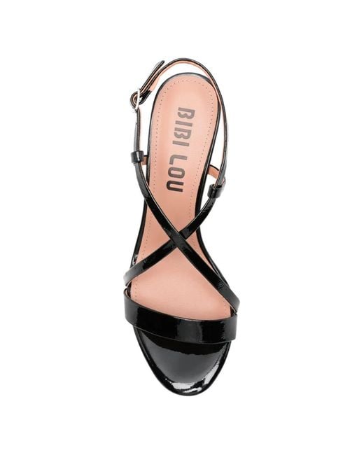Bibi Lou Black Strappy Sandals