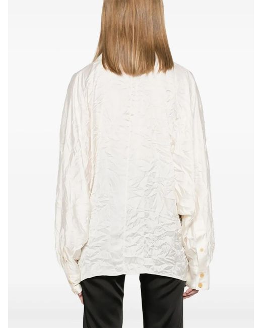 Khaite White Garth Top